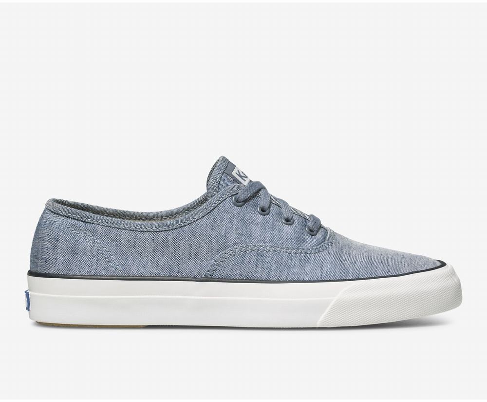 Women's Keds Surfer Chambray Sneakers Blue 7023516ND - South Africa